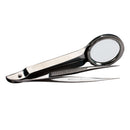 FORCEPS POINTED STEEL W/MAGNIFYING GLASS 12/BX (DROP)