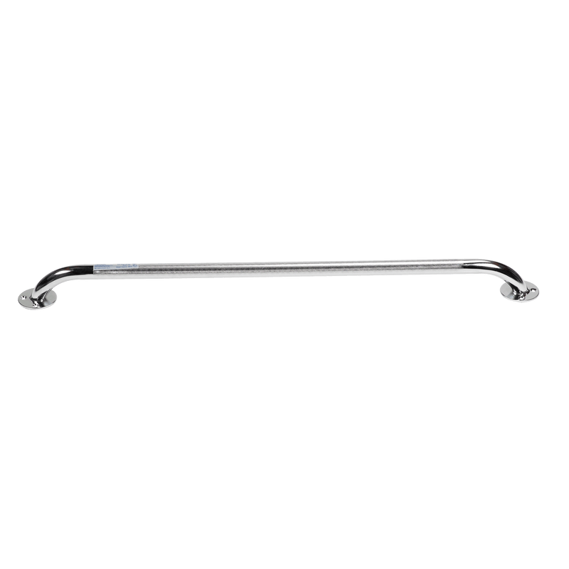 Chrome Knurled Grab Bar 32inch