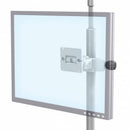 GCX PRC Post/Rail Clamp with VESA Flat Panel Monitor