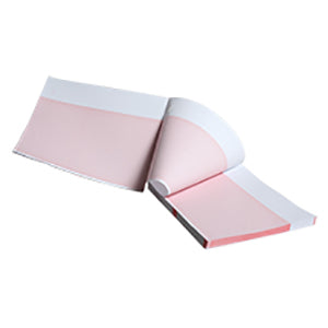 GE A Red Grid EKG Chart Paper