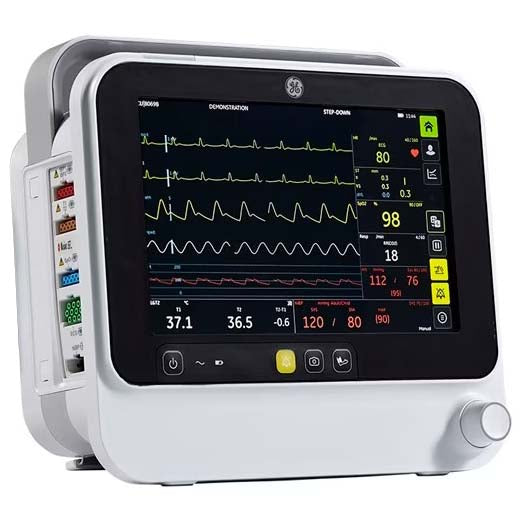GE B105M V3 Patient Monitor  Masimo SET SPO2, Wireless