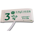 GE CRITIKON SOFT-CUF Neonatal Blood Pressure Cuff with 1-Tube Luer Connector - 6 to 11 cm