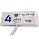 GE CRITIKON SOFT-CUF Neonatal Blood Pressure Cuff with 1-Tube Luer Connector - 7 to 13 cm
