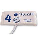 GE CRITIKON SOFT-CUF Neonatal Blood Pressure Cuff with 1-Tube Luer Connector - 7 to 13 cm