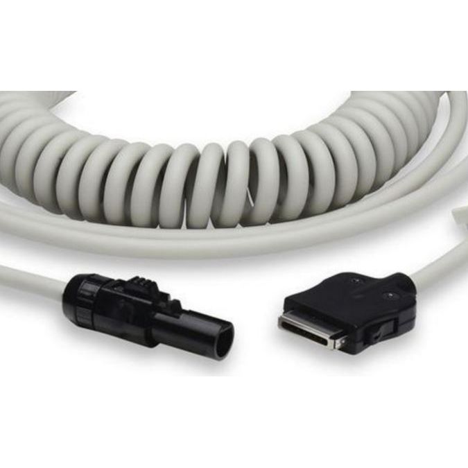GE MAC Coiled Patient Cable  15 Feet (4.6 m)