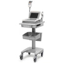 GE MAC Modular Trolley Cart with MAC 5500 HD Resting ECG System