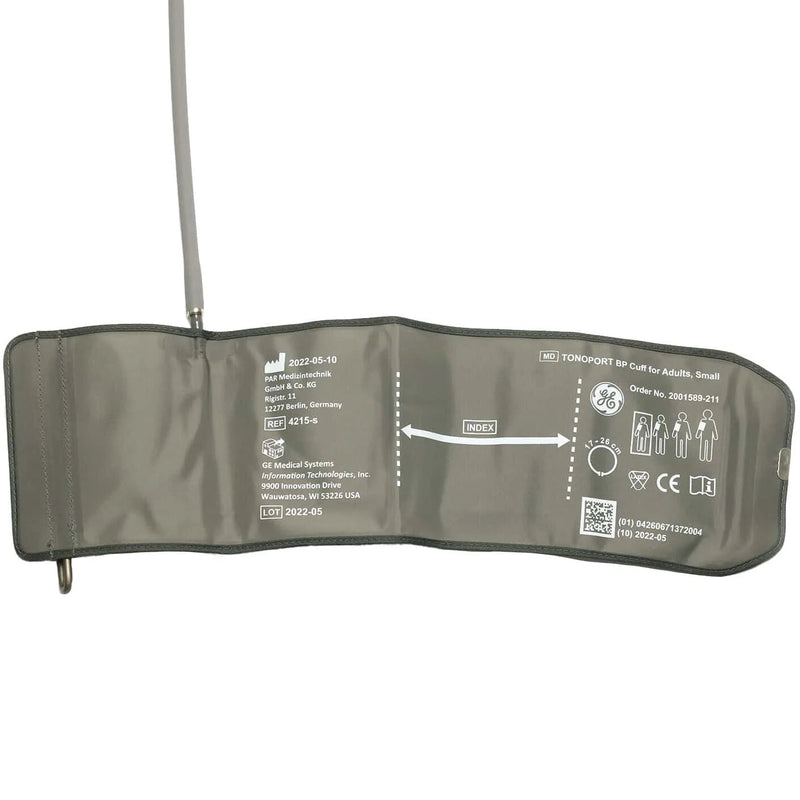 GE TONOPORT Blood Pressure Cuff  Small (17 to 26 cm)