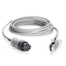 GE TruSignal Integrated SpO2 Reusable Sensor  Datex - Adult/Pediatric Ear - 4m