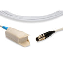 Generra/PaceTech Compatible Direct-Connect SpO2 Sensor - Adult Clip