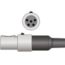 Generra/PaceTech Compatible Direct-Connect SpO2 Sensor distal connector illustration