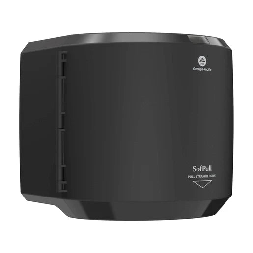Georgia-Pacific SofPull CenterPull Large Capacity Paper Towel Dispenser Left Side