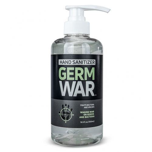 Germ War Hand Sanitizer  Pump - 16.9 oz (30/Case)