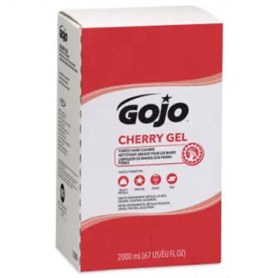 GOJO Cherry Gel Pumice Hand Cleaner Refill - For PRO TDX  2000 mL (4/Case)
