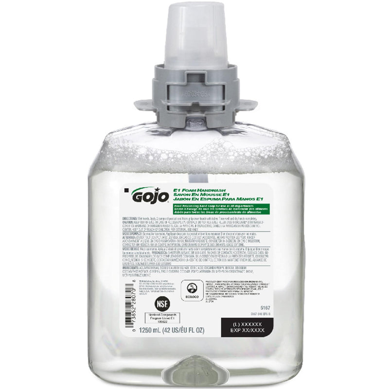 GOJO E1 Foam Handwash Refill - For FMX-12