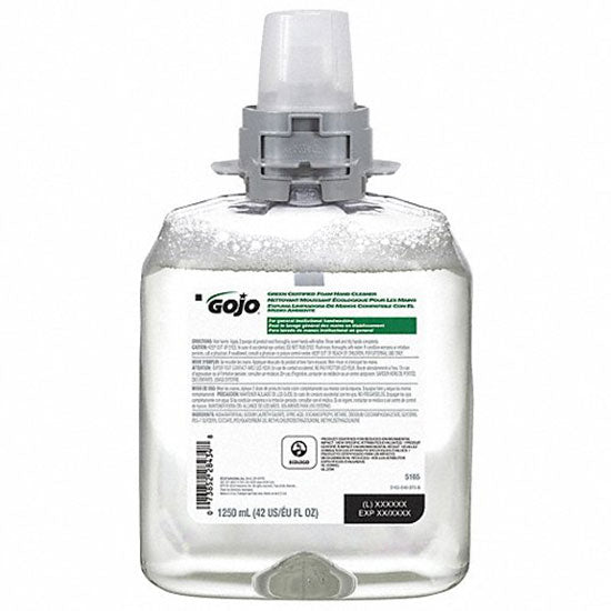 GOJO Green Certified Foam Hand Cleaner Refill  For TFX (1200 mL) (2/Case)
