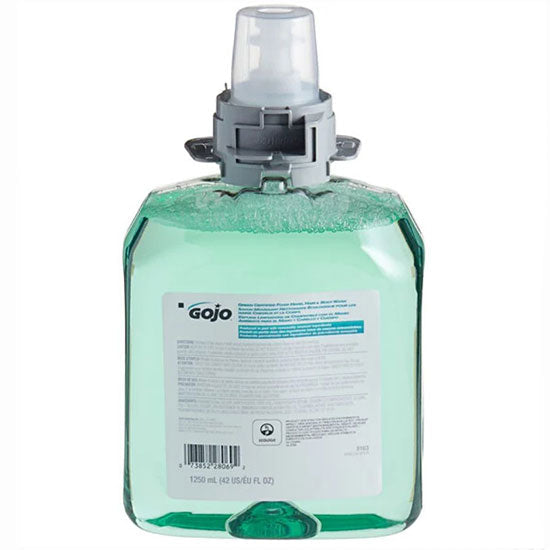 GOJO Green Certified Foam Hand, Hair and Body Wash Refill  For FMX-12 (1250 mL) (4/Case)