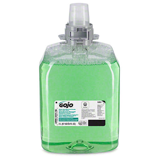 GOJO Green Certified Foam Hand, Hair and Body Wash Refill  For FMX-20 (2000 mL) (2/Case)