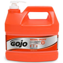 GOJO NATURAL ORANGE Pumice Hand Cleaner  1 Gallon with Pump Dispenser (4/Case)