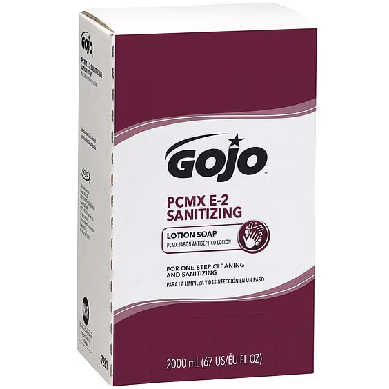 GOJO PCMX E2 Sanitizing Lotion Soap Refill  2000 mL (4/Case)