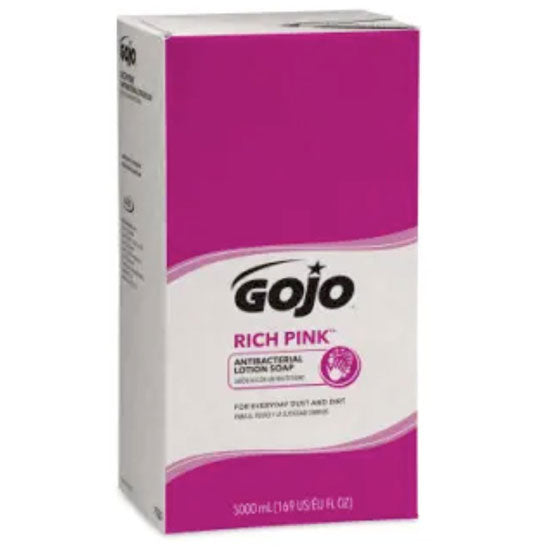 GOJO RICH PINK Antibacterial Lotion Soap Refill - For PRO TDX (4/Case)  5000 mL