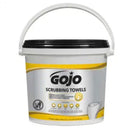 GOJO Scrubbing Towels  Bucket of 170 (2/Case)