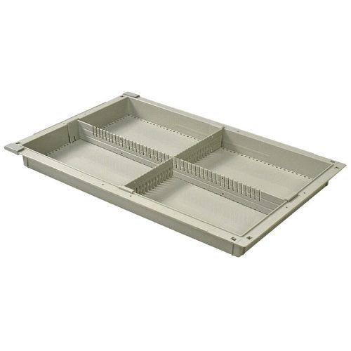 Harloff 2" Tray  One Long Divider and One Short Divider