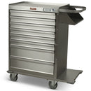 Harloff 6020 Stainless Steel Cast Cart with Basic Electronic Pushbutton Lock