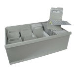 Harloff Dual Compartment Tray