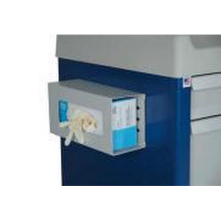 Harloff Aluminum Glove Box Holder  Rail Mount (Vertical)