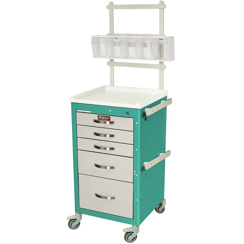 Harloff M3DS1824K05+MD18-ANS M-Series Short Anesthesia Cart