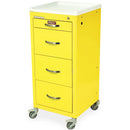 Harloff M3DS1830K04 M-Series Tall Isolation Cart - Yellow