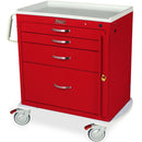 Harloff MDS3024B14 M-Series Short Emergency Crash Cart
