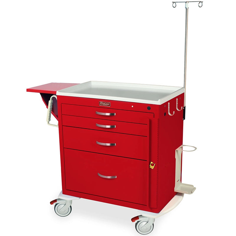 Harloff MDS3024B14+MD30-EMG1 M-Series Short Emergency Crash Cart