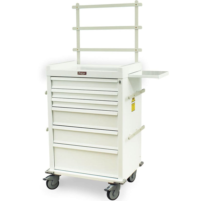 Harloff MR6K-MAN MR-Conditional Anesthesia Cart  Yellow