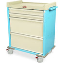 Harloff SL100DSPN DISPILL Medication Cart - Light Blue