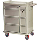 Harloff Standard Line 480 Capacity Punch Card Medication Cart 