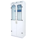 Harloff SureDry 14 Scope Cabinet with Dri-Scope Aid & Key Lock Closed and Facing Left