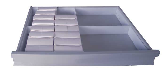 Harloff Unit-Dose Box Divider Set  Divider Set for 27.5-inch Drawers