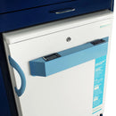 Harloff VF4250K-AC Mobile Vaccine Freezer Cart closeup