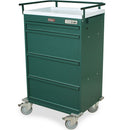 Harloff VLT360PC Value Line Punch Card Medication Cart with Electronic Lock