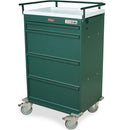 Harloff VLT360PC Value Line Punch Card Medication Cart with Electronic Lock