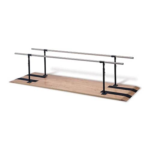 Hausmann 10′ Height Adjustable Parallel Bars  with Abduction Board