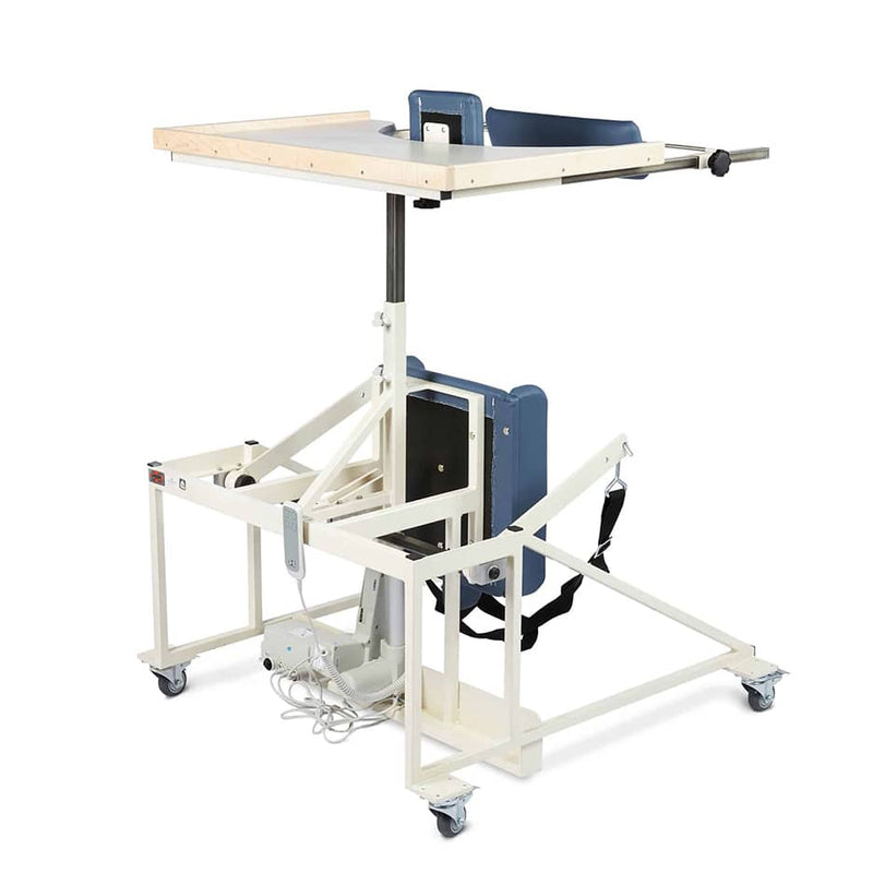 Hausmann Bariatric Electric Hi-Lo Stand-In Table with Electric Patient Lift