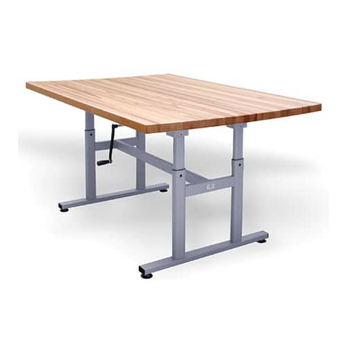 Hausmann Butcher Block Crank Table