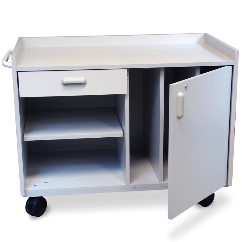 Hausmann Mobile Cabinet for Splinting Supplies with Storage