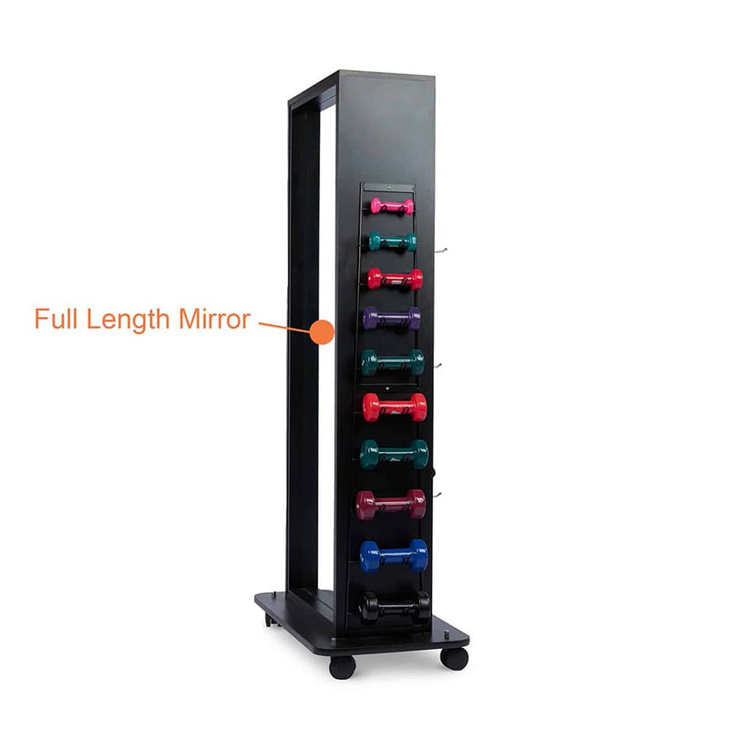 Hausmann Multi-Purpose Combination Rack with Mirror 