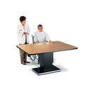 Hausmann Natural Oak Power Table  48" x 66" x 27-39" H