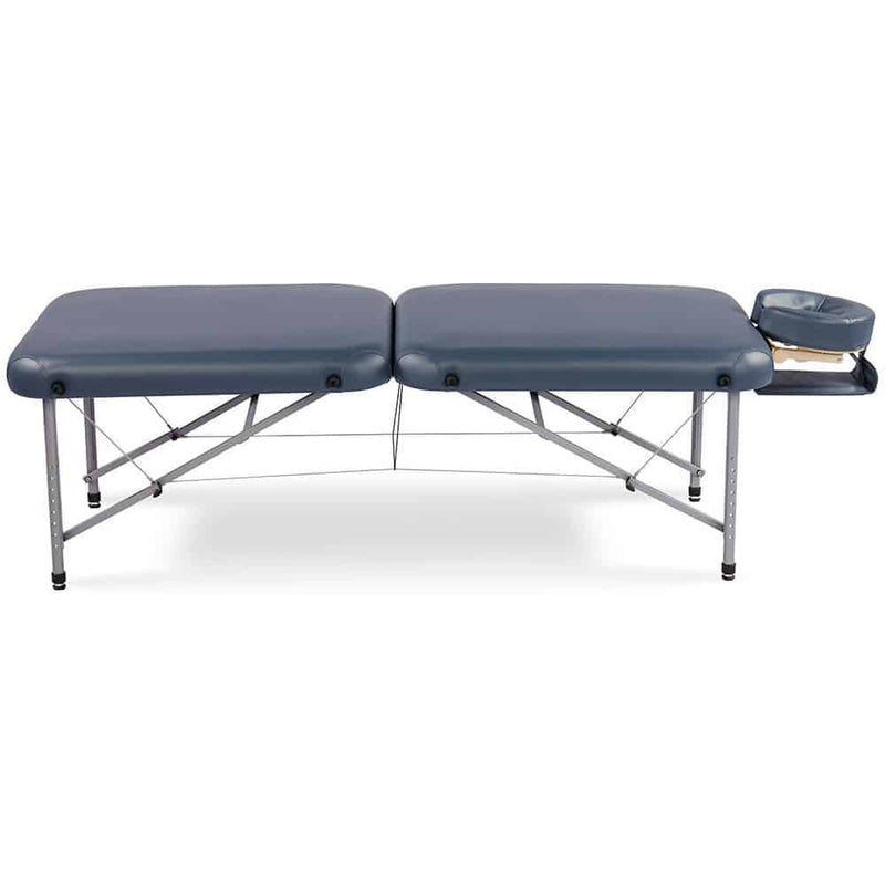 Hausmann Portable Treatment Sideline Table Fully Extended with Headrest