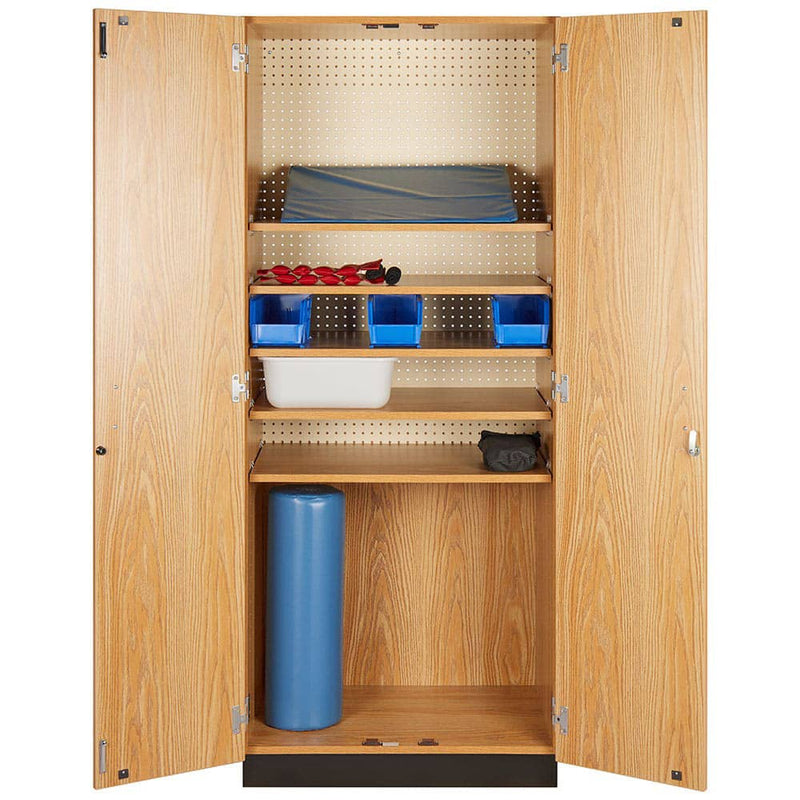 Hausmann Thera-Wall Modular Therapy Storage System  Model 8251 - Not Accessorized with Maple Laminate