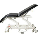 Hausmann Titan Electric Hi-Lo 3-Section Treatment Table Side Back Angle with Head Down